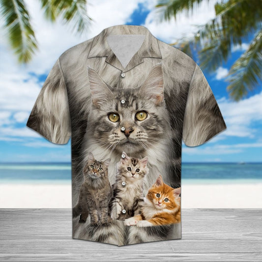 Maine Coon Great D0807 - Hawaii Shirt