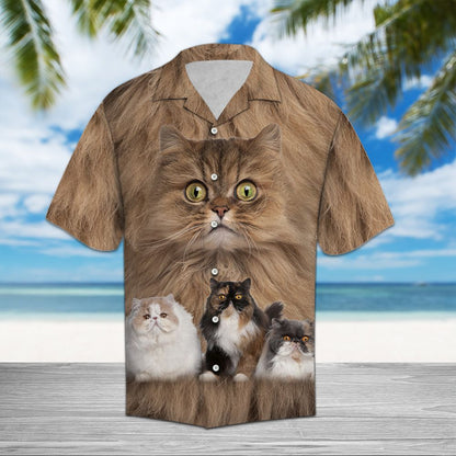 Persian Cat Great D0807 - Hawaii Shirt