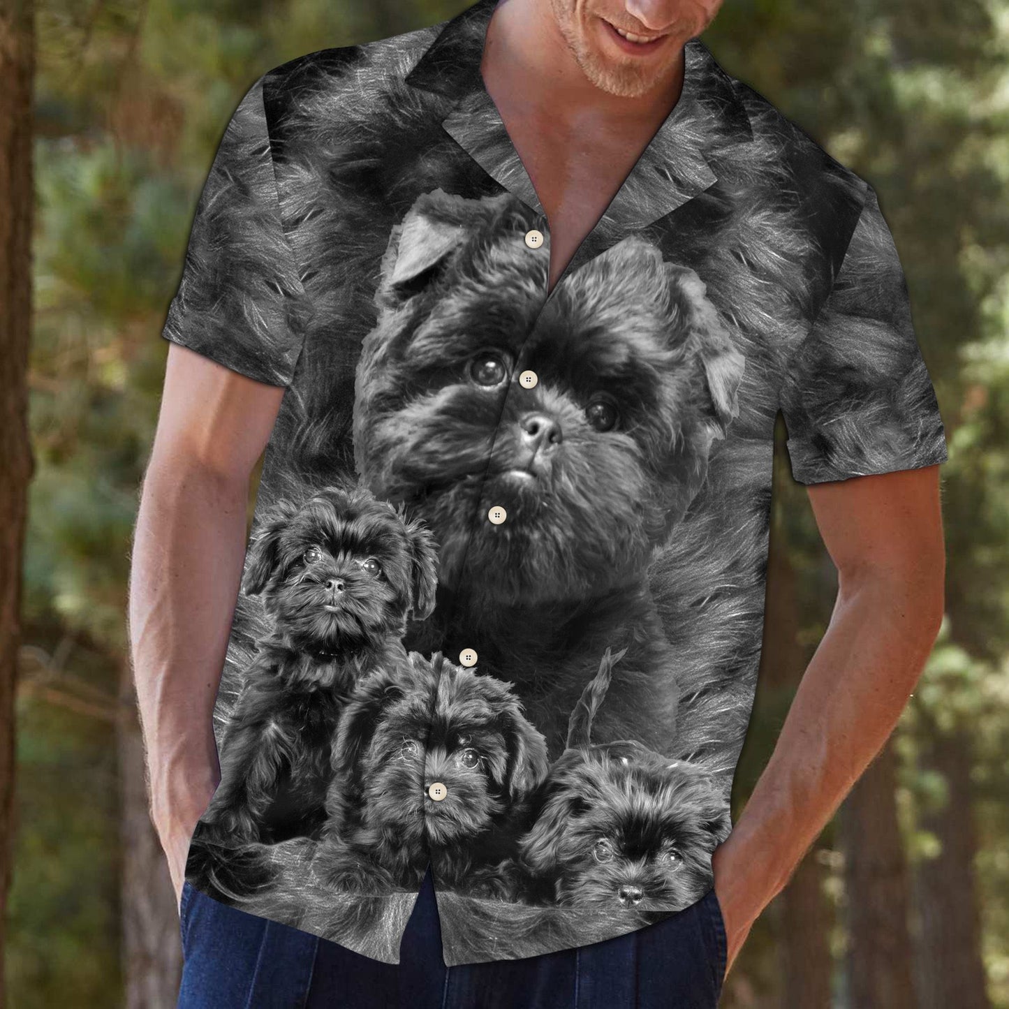 Affenpinscher Great D0807 - Hawaii Shirt