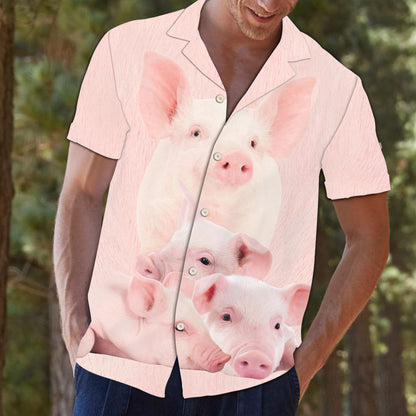 Pig Great D0807 - Hawaii Shirt
