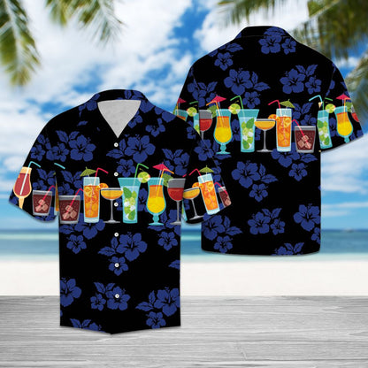 Summer Cocktails G5708- Hawaii Shirt