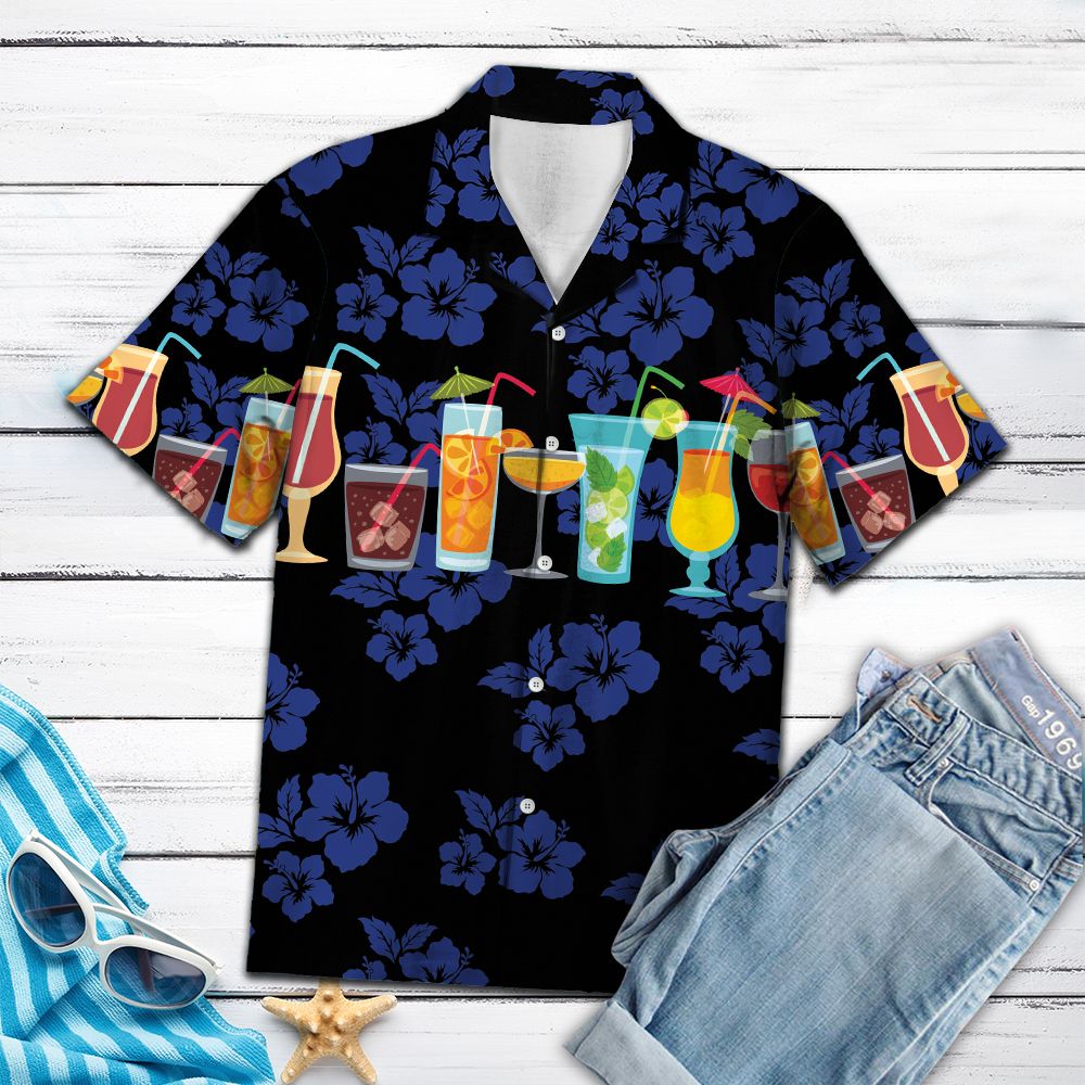Summer Cocktails G5708- Hawaii Shirt