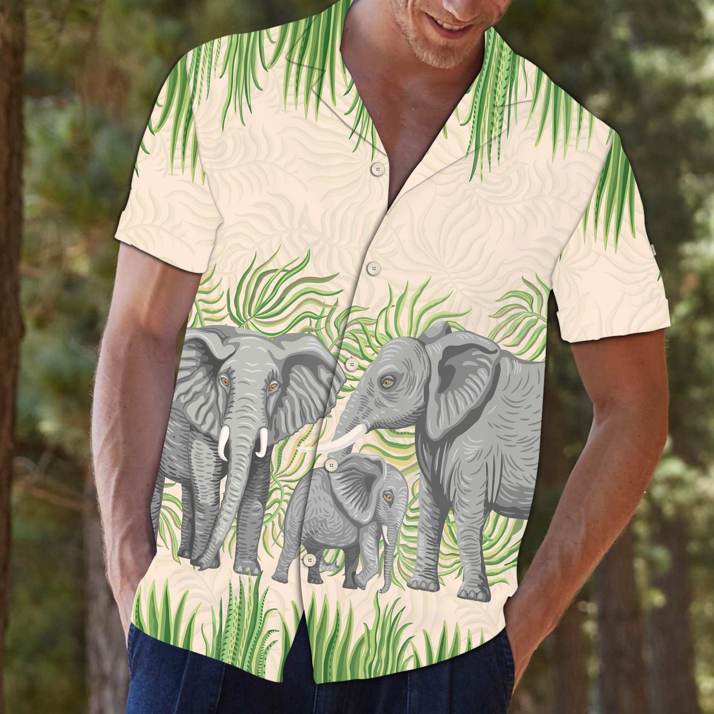 Elephant Family D0807 - Hawaii Shirt