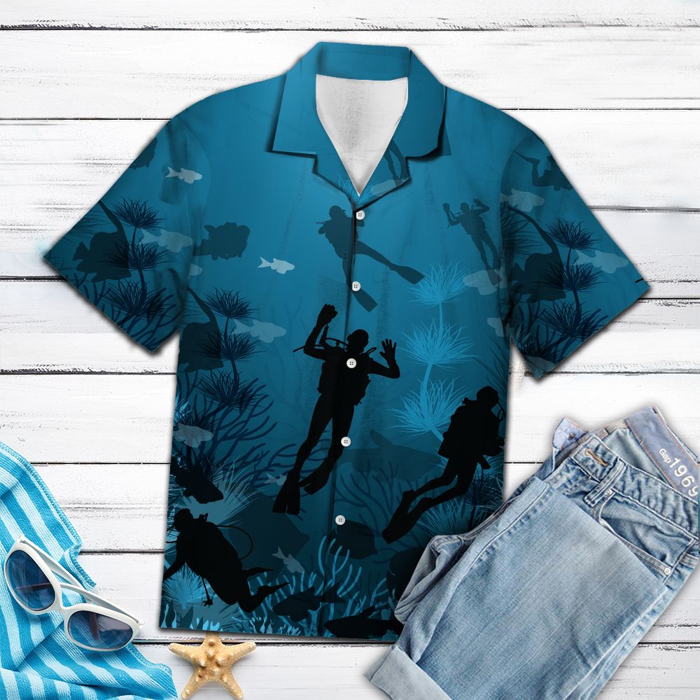 Scuba diving T0807 - Hawaii Shirt