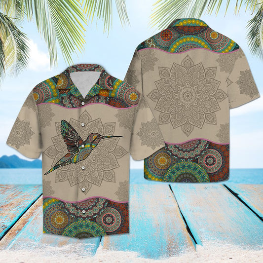 Hummingbird Mandala G5708- Hawaii Shirt