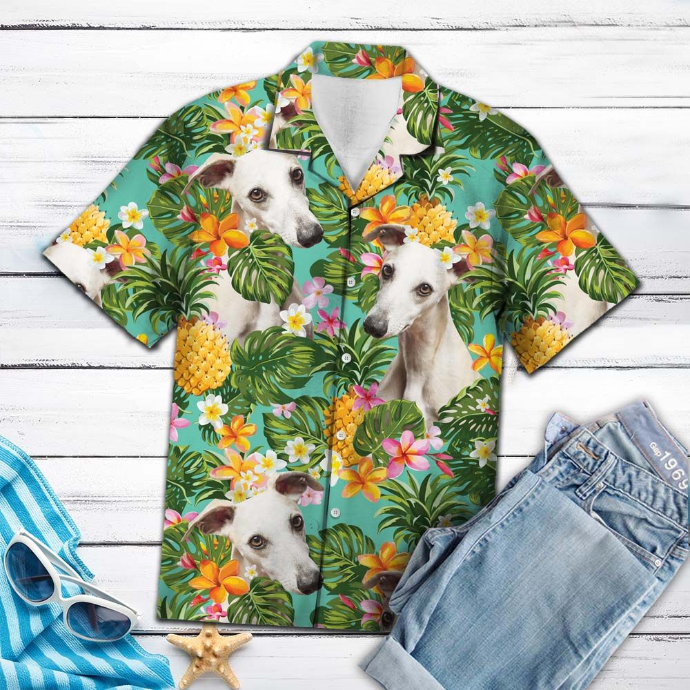 Tropical Pineapple Whippet H77037 - Hawaii Shirt