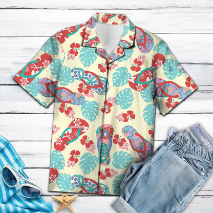 Flip-Flop Tropical Pattern D0807 - Hawaii Shirt