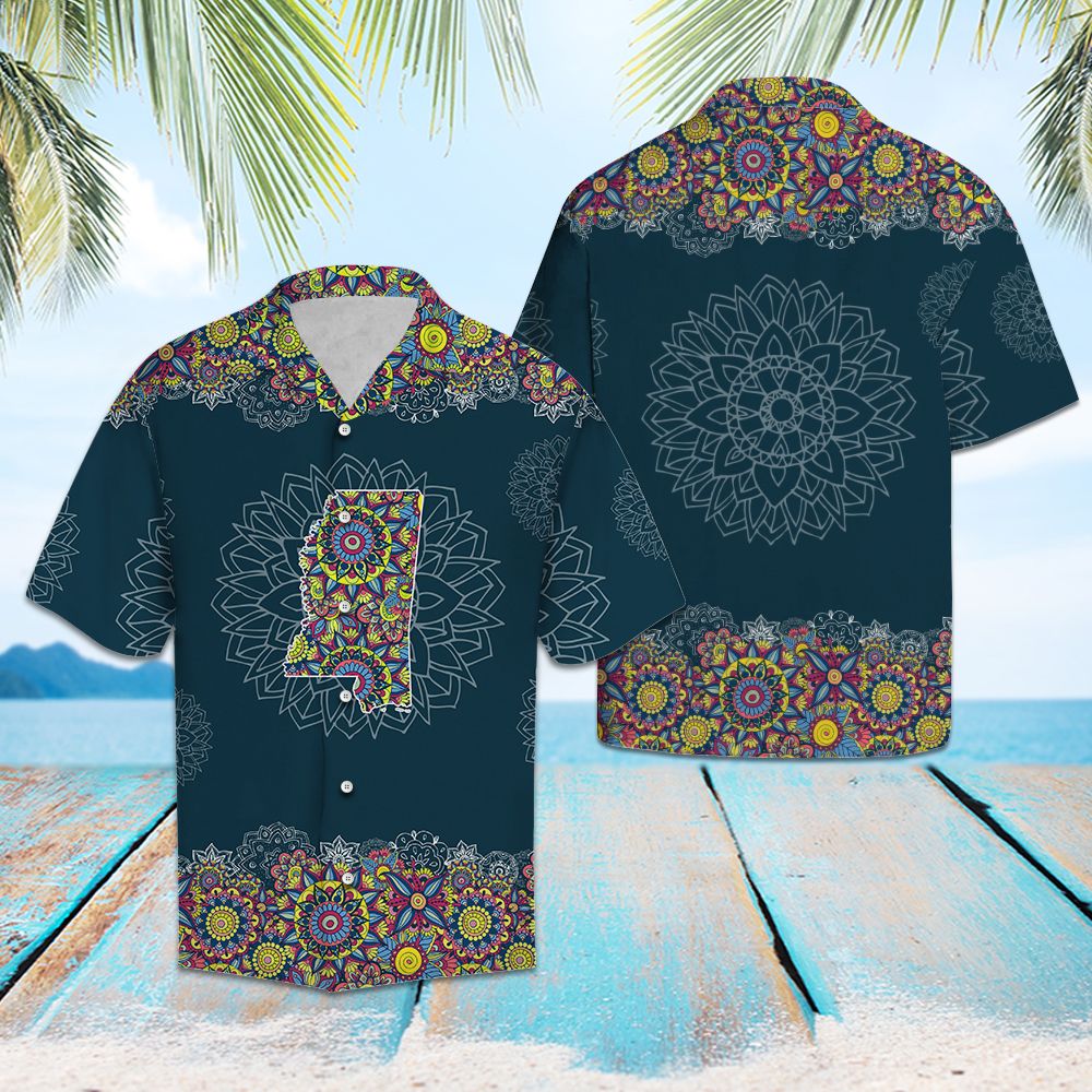 Mississippi Mandala T0807 - Hawaii Shirt
