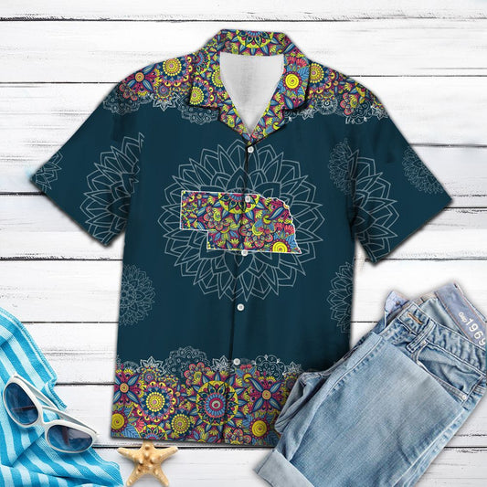 Nebraska Mandala T0807 - Hawaii Shirt