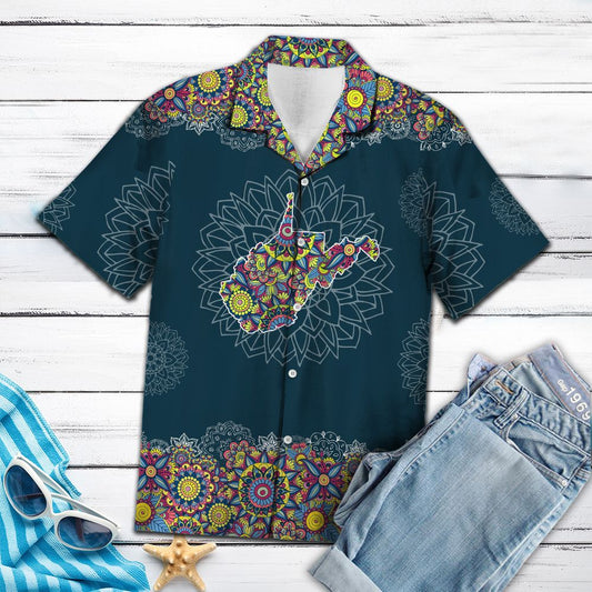 West Virginia Mandala T0807 - Hawaii Shirt