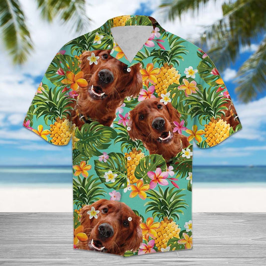 Tropical Pineapple Irish Setter H87001 - Hawaii Shirt