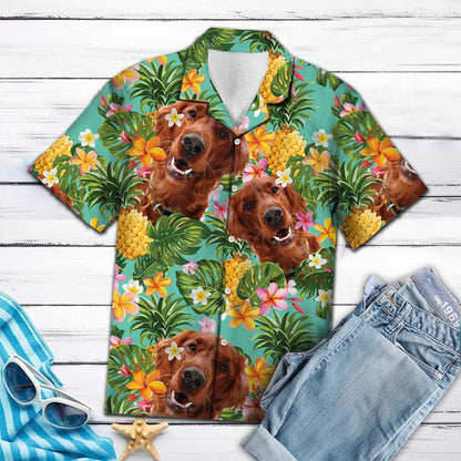 Tropical Pineapple Irish Setter H87001 - Hawaii Shirt