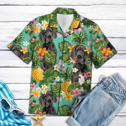 Tropical Pineapple Great Dane H87055 - Hawaii Shirt