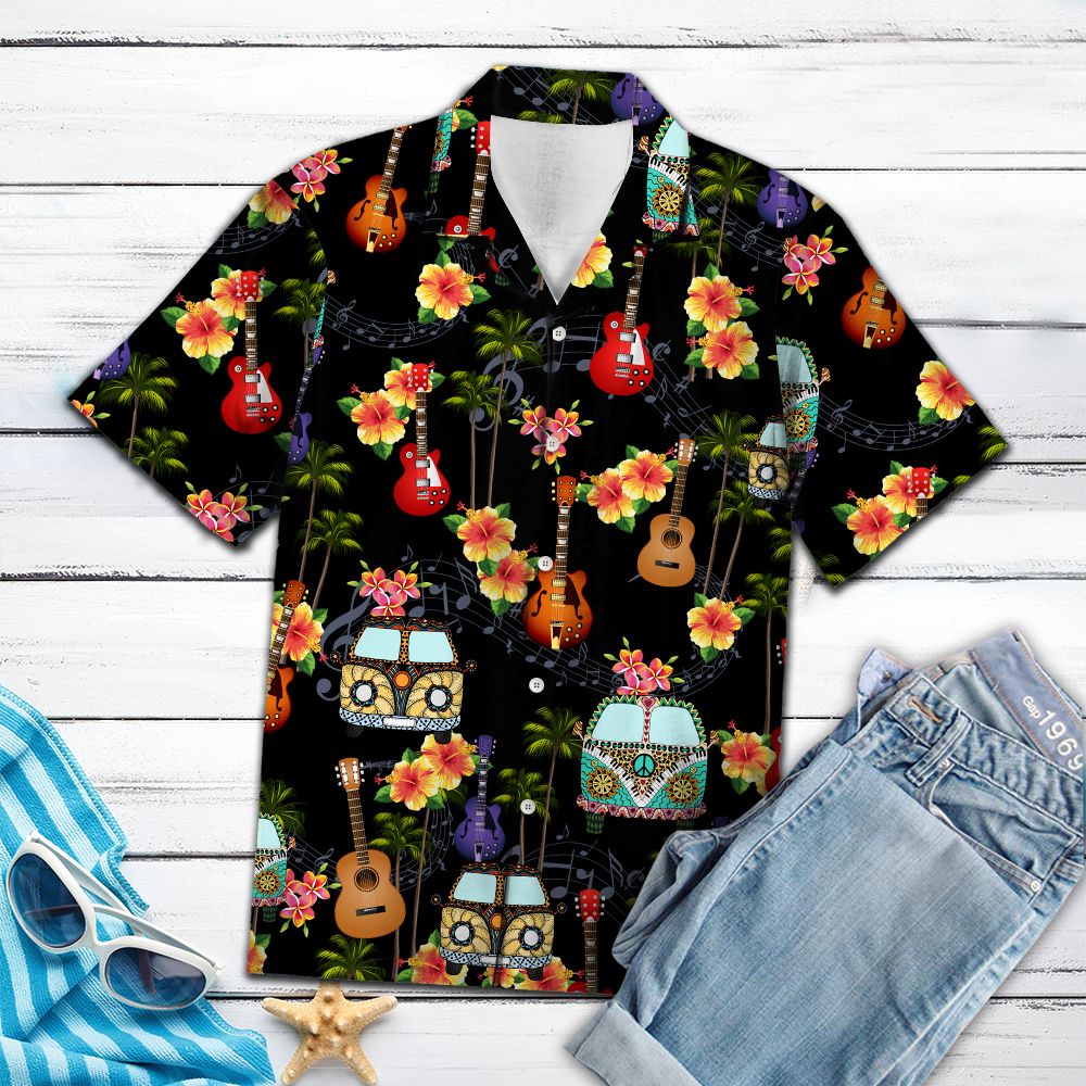 Hippie Summer Pattern T0807 - Hawaii Shirt