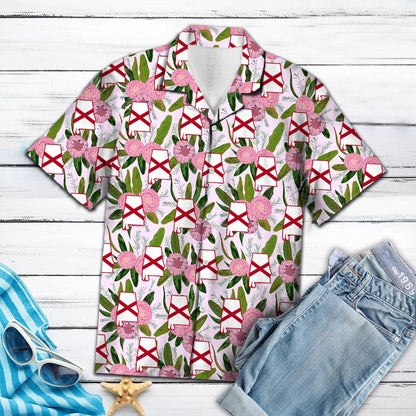 Alabama Camellia H87023 - Hawaii Shirt