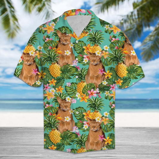 Tropical Pineapple Abyssinian H87063 - Hawaii Shirt