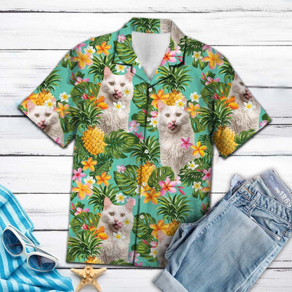 Tropical Pineapple Turkish Van H87064 - Hawaii Shirt