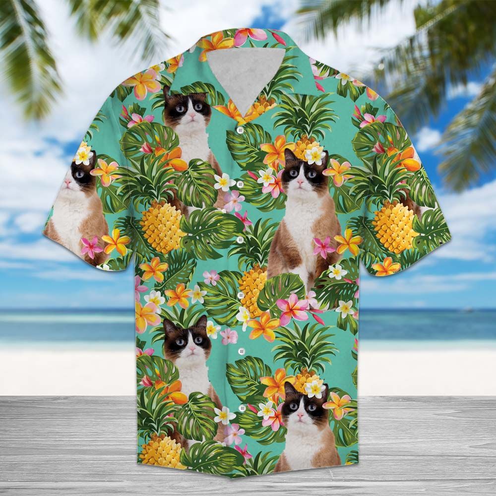 Tropical Pineapple Snowshoe H87075 - Hawaii Shirt