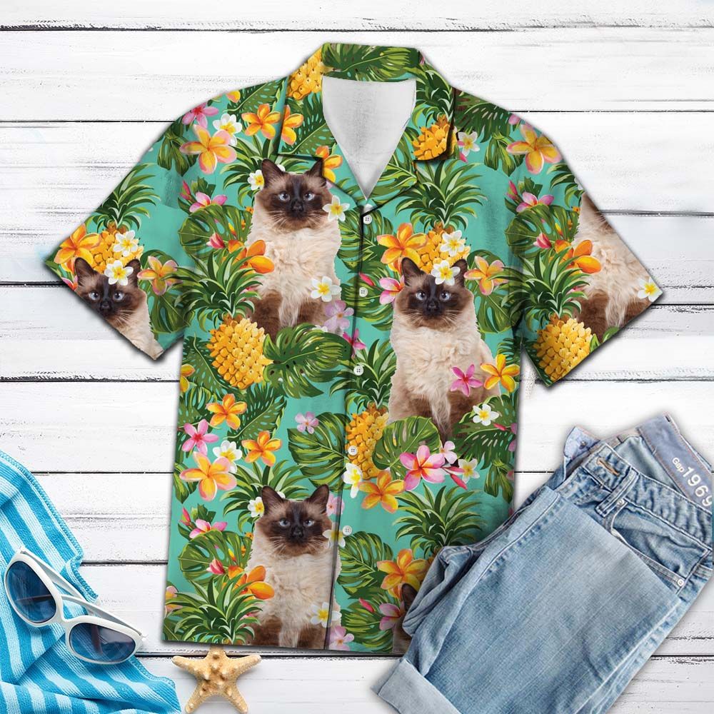 Tropical Pineapple Balinese H87080 - Hawaii Shirt