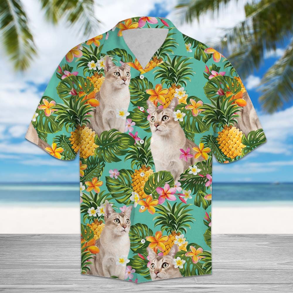 Tropical Pineapple Burmilla H87082 - Hawaii Shirt