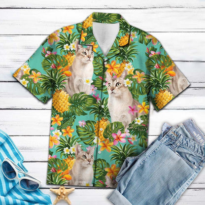 Tropical Pineapple Burmilla H87082 - Hawaii Shirt