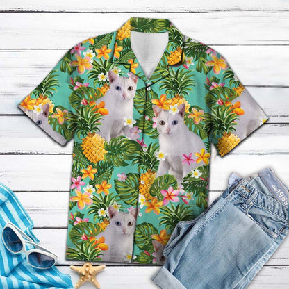 Tropical Pineapple Khao Manee H87083 - Hawaii Shirt