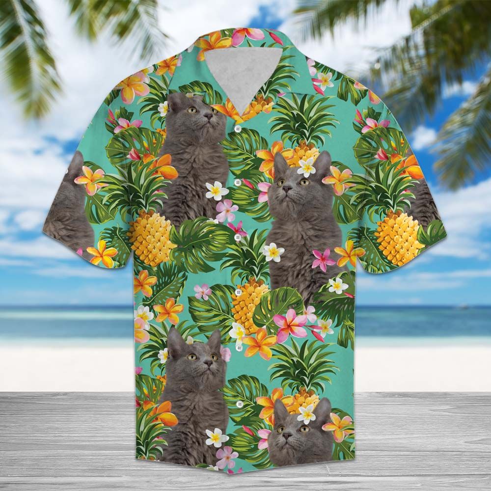 Tropical Pineapple Nebelung H87084 - Hawaii Shirt