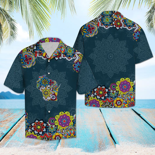 Wisconsin Mandala G5709 - Hawaii Shirt