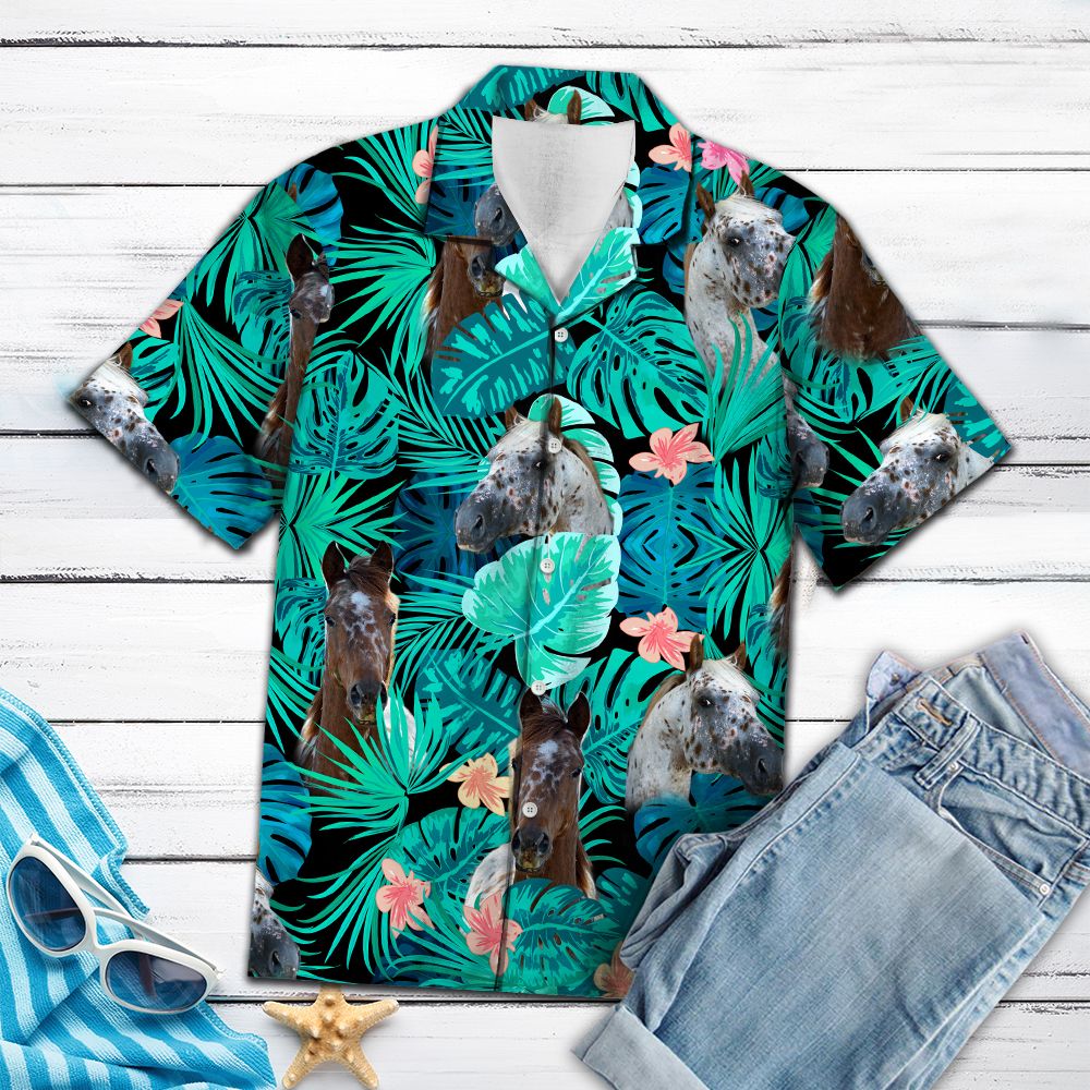 Appaloosa Green Tropical G5709- Hawaii Shirt