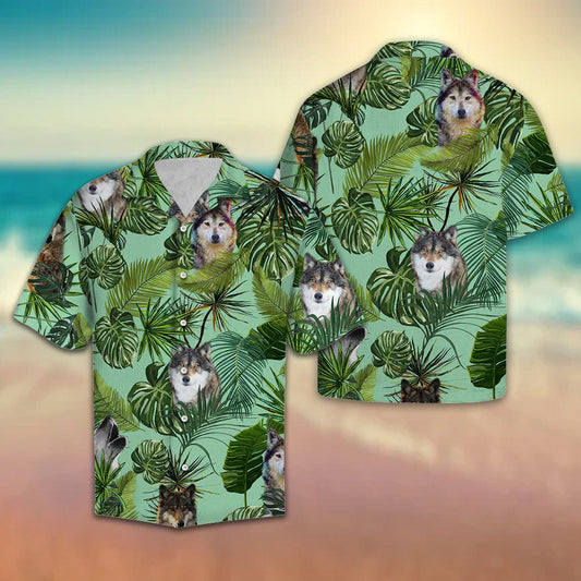 Huge Wolf Tropical G5709 - Hawaii Shirt