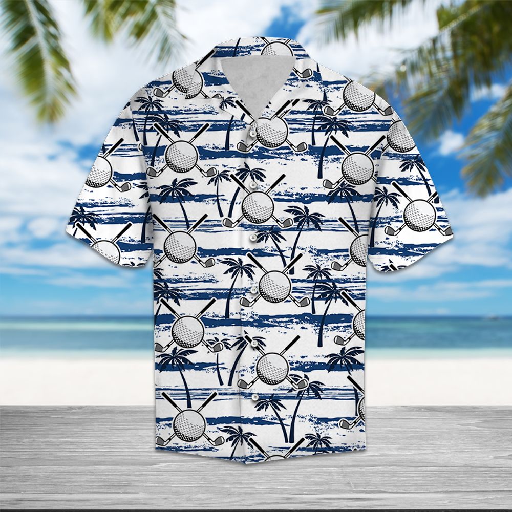 Golf Sea Palm Tree T0907 - Hawaii Shirt