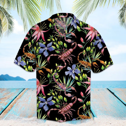 Amazing Scorpion H87208 - Hawaii Shirt