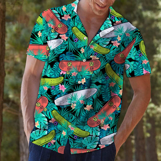 Skateboard Tropical T0907 - Hawaii Shirt