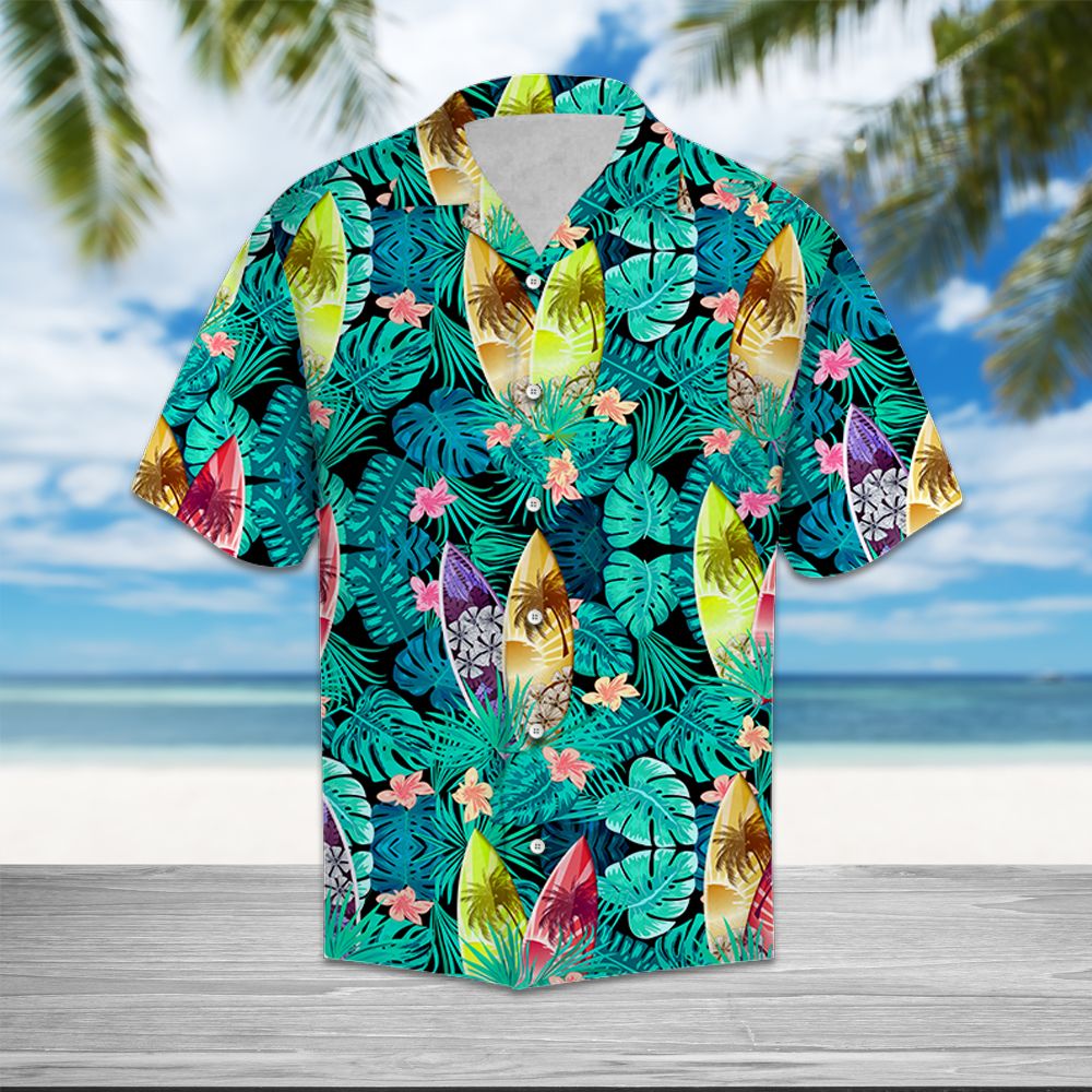 Surfboard Tropical T0907 - Hawaii Shirt