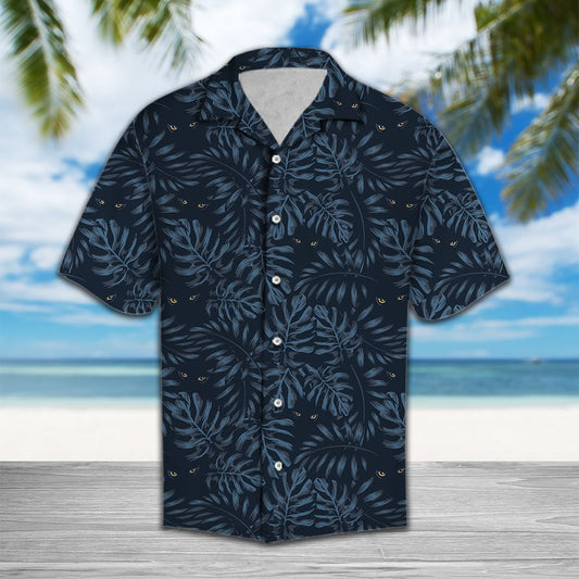 Eyes of Black cat H97004 - Hawaii Shirt