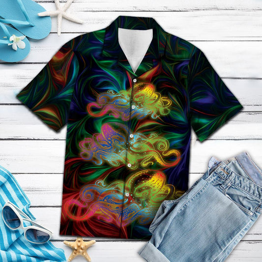 Colorful Octopus G5709 - Hawaii Shirt