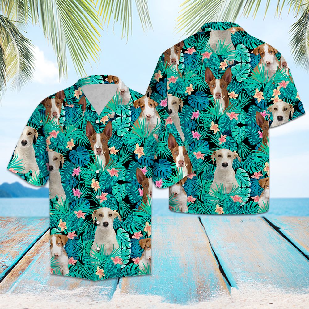 Ibizan Hound Tropical T0907 - Hawaii Shirt