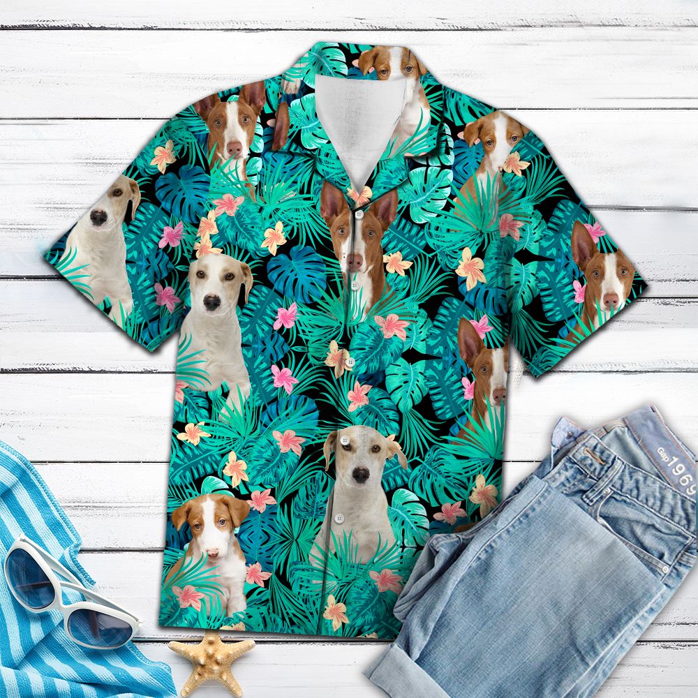 Ibizan Hound Tropical T0907 - Hawaii Shirt