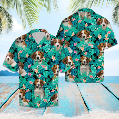 Kooikerhondje Tropical T0907 - Hawaii Shirt