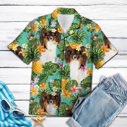 Tropical Pineapple Papillon H97009 - Hawaii Shirt