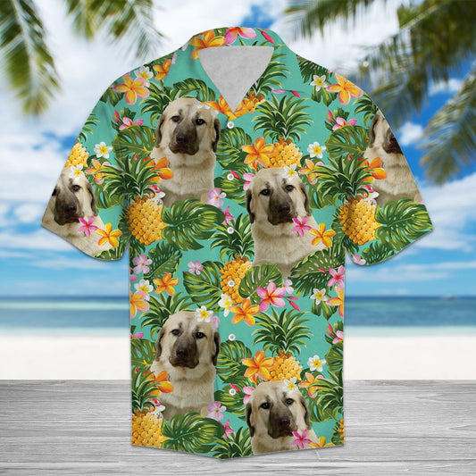 Tropical Pineapple Anatolian Shepherd H97016 - Hawaii Shirt