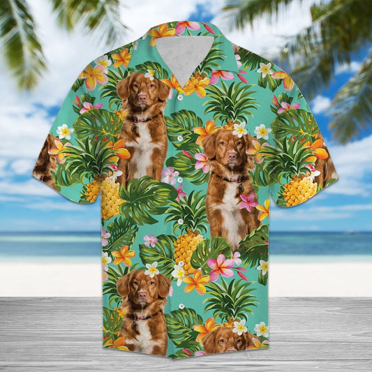 Tropical Pineapple Nova Scotia Duck Tolling Retrieve H97018 - Hawaii Shirt