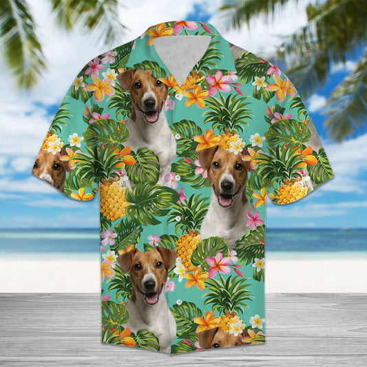 Tropical Pineapple Jack Russell Terrier H97020 - Hawaii Shirt