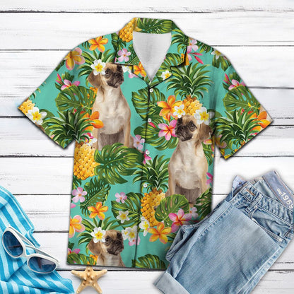 Tropical Pineapple Puggle H97058 - Hawaii Shirt