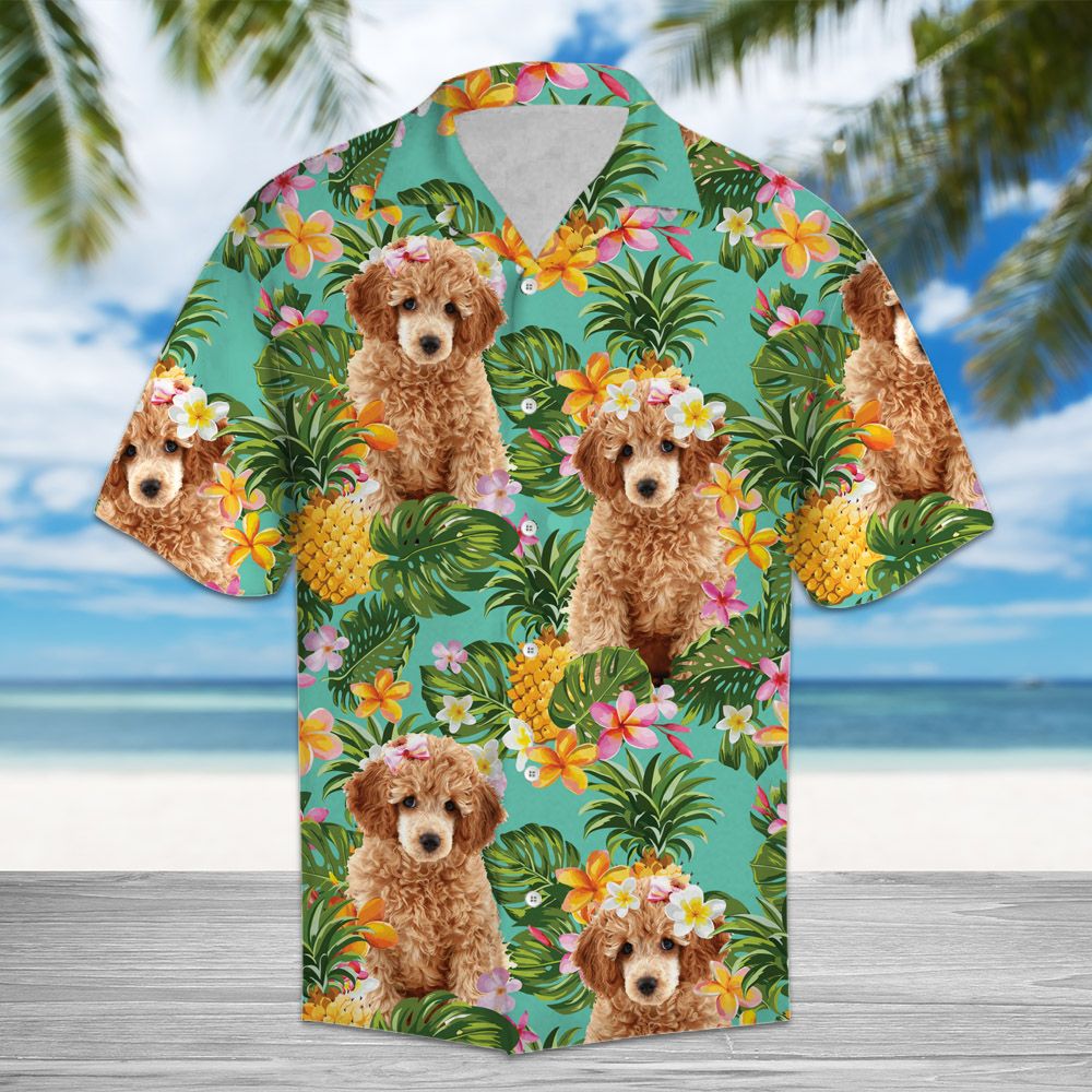 Tropical Pineapple Cockapoo H97059 - Hawaii Shirt