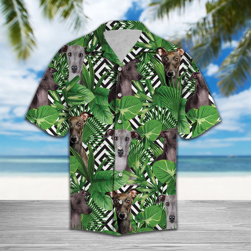 Summer exotic jungle tropical Italian Greyhound H97068 - Hawaii Shirt