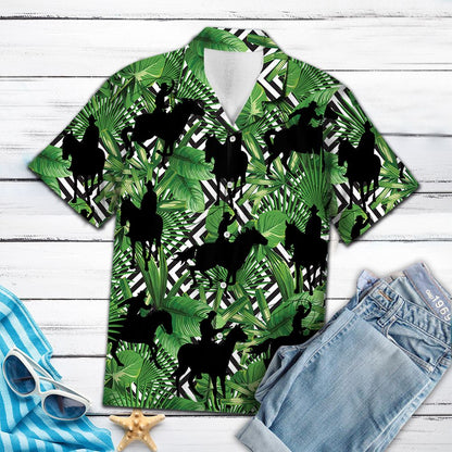 Summer exotic jungle tropical Cowboy H97074 - Hawaii Shirt