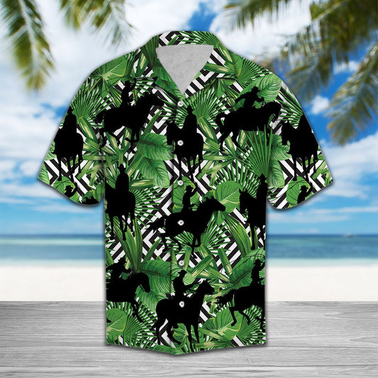 Summer exotic jungle tropical Cowboy H97074 - Hawaii Shirt