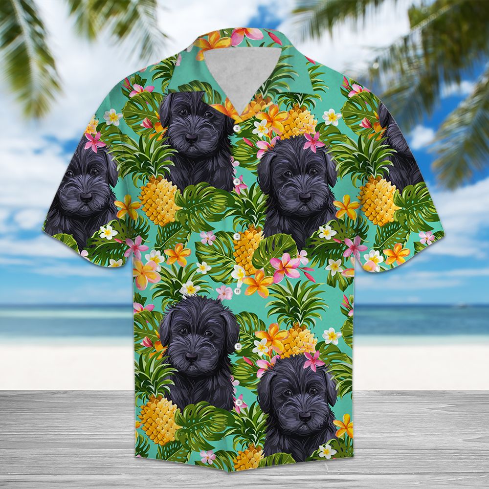 Tropical Pineapple Schnoodle H137073 - Hawaii Shirt