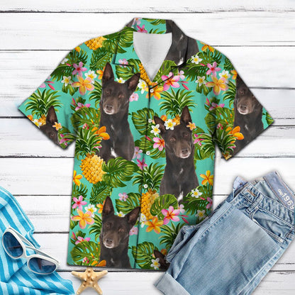 Tropical Pineapple Australian Kelpie H137076 - Hawaii Shirt